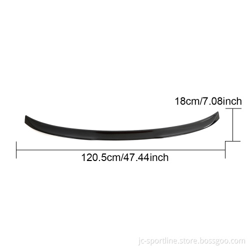 G22 G82 Carbon Rear Trunk Spoiler for BMW 4 Series/M4 Coupe 2021-2023